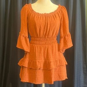 LE LIS Dress with ruffles